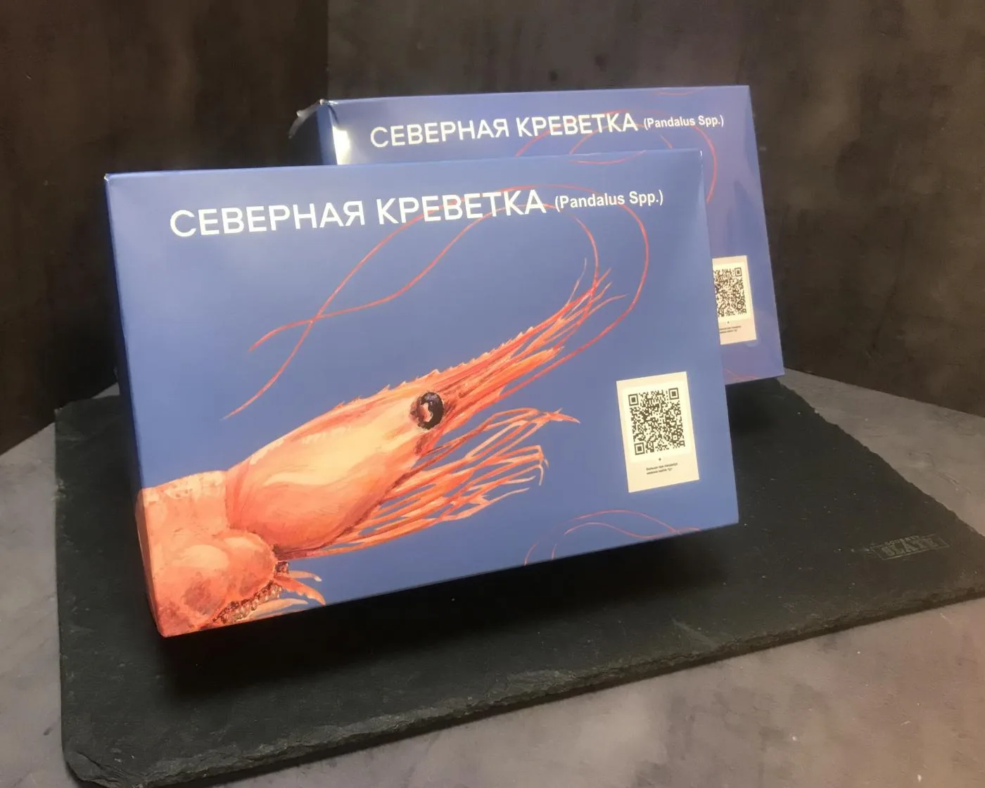 Креветка 90+/120+ в/м коробка 1кг